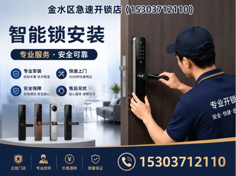 中原区金水区开锁展示图